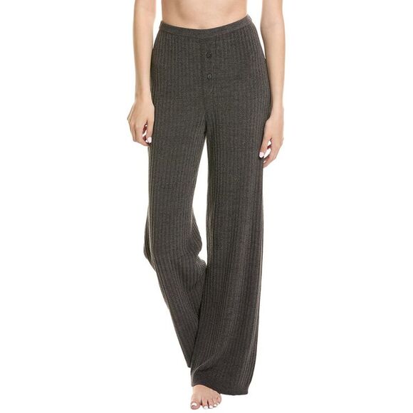 Barefoot Dreams WomensCozychic Ultra Lite Ribbed Lounge Pant, Grey